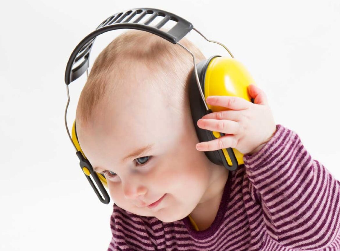 Noise cancelling headphones for babies